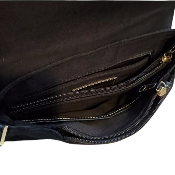 Black Etienne Aigner Shoulder Bag Purse - Picture 4 of 6